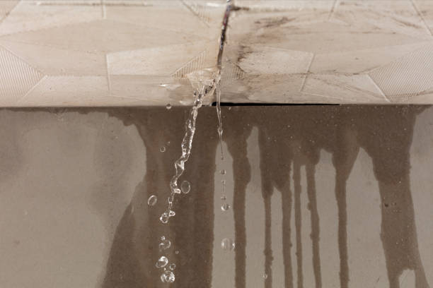 Professional Burst Pipe Cleanup technician working in Clifton, OH